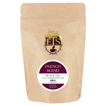 English Tea Store Loose Leaf, French Blend Tea Pouches, 4 Ounce