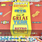 RETRO CANDY YUM Nostalgic 70s Candy Mix Gift Box - 32 Piece Set for 51st Birthday - Multicolor