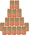 (16 Pack Bundle) Of Jupina, Cuba'S Favorite Beverage | One Of The Sweetest, Bubbly, Refreshing Pineapple Cream Sodas You Want To