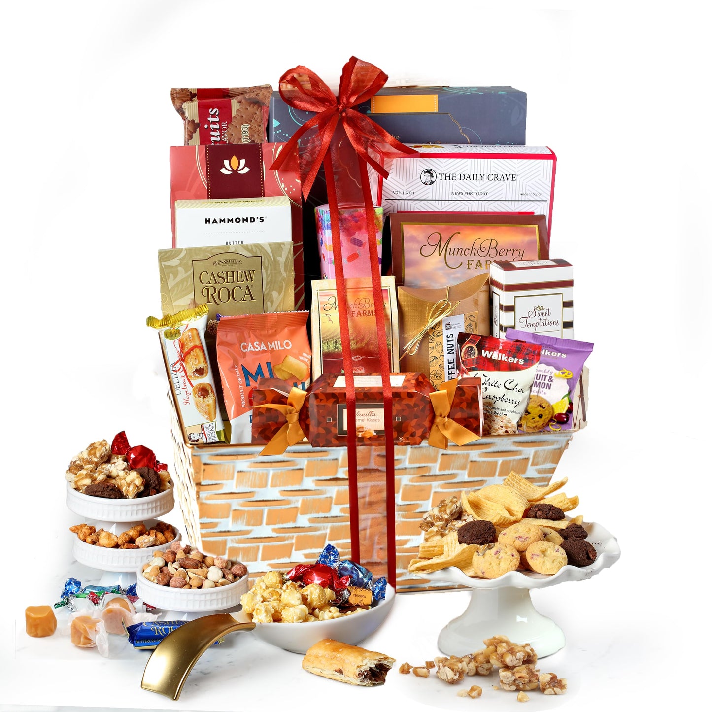 Broadway Basketeers Gourmet Gift Basket Snack Gifts For Women, Men, Families, College – Delivery For Valentines Day, Appreciation, Thank You, Congratulations, Corporate, Get Well Soon Care Package