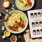 Thoughtfully Gourmet, Olive Oil Sampler Gift Set, Includes Uniquely Flavored Extra Virgin Cold Pressed Spanish Olive Oil, Flavors Include Garlic, Chili, Chipotle And More, Pack Of 18