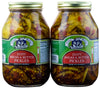Amish Wedding Foods Bread & Butter Pickles, TWO 32 oz. Quart Jars (Zesty Bread & Butter)