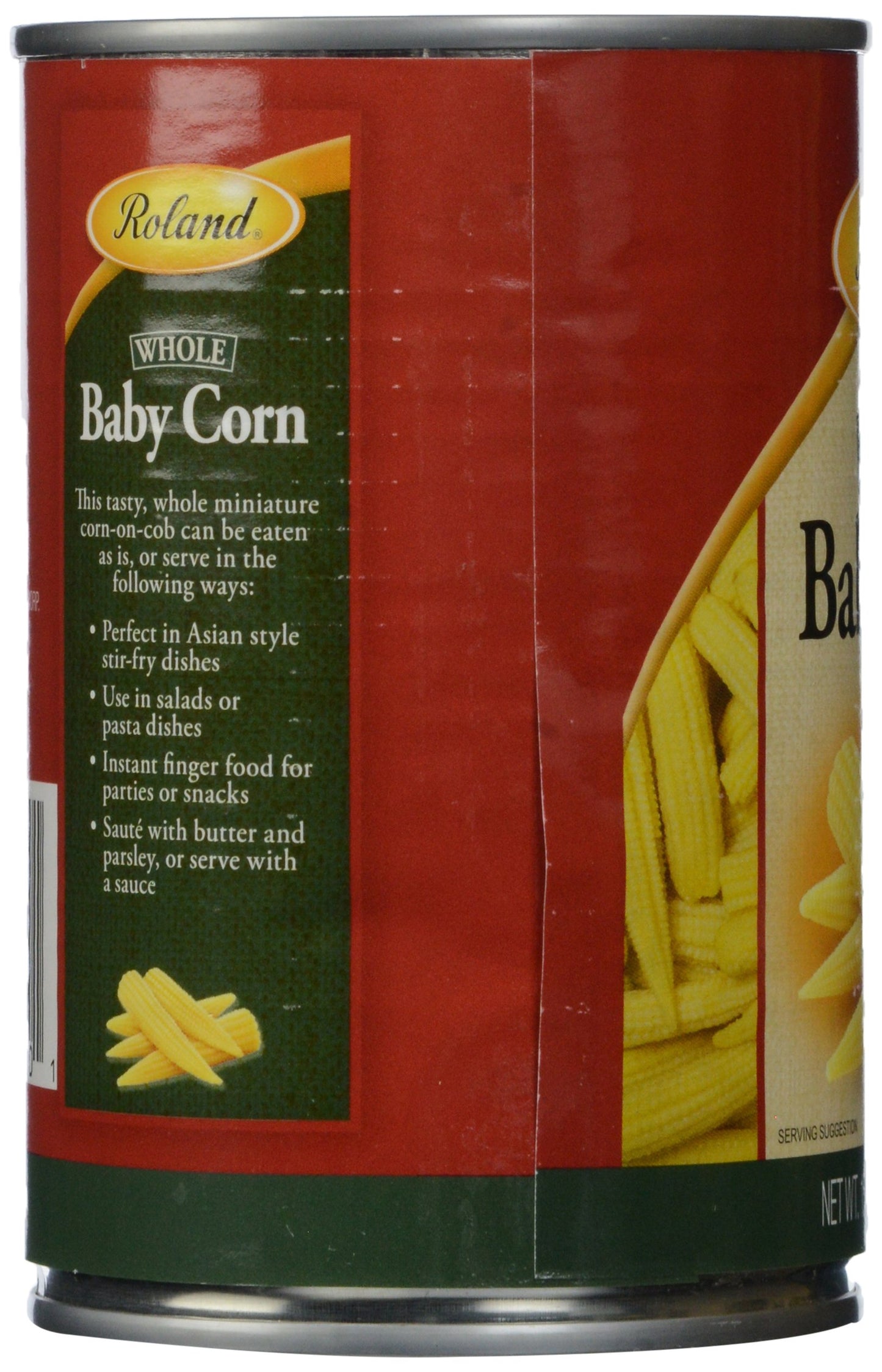 Roland Whole Baby Corn, 15 Oz