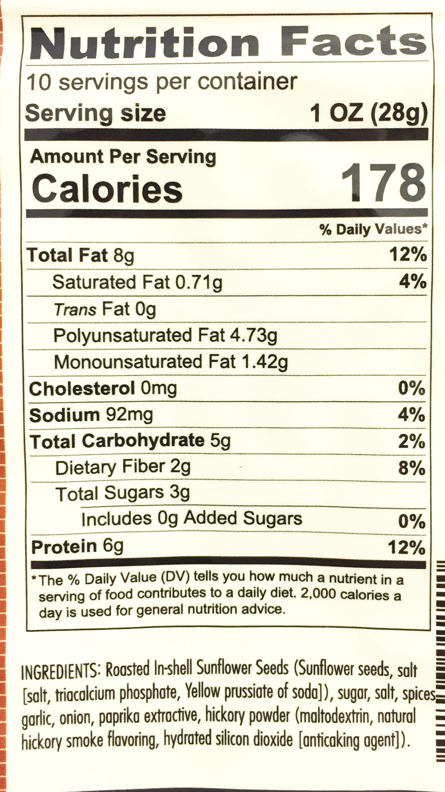 Bricktown Goods BBQ Pit Flavored Sunflower Seeds - Roasted In-Shell - 24 oz Total (3 Pack)