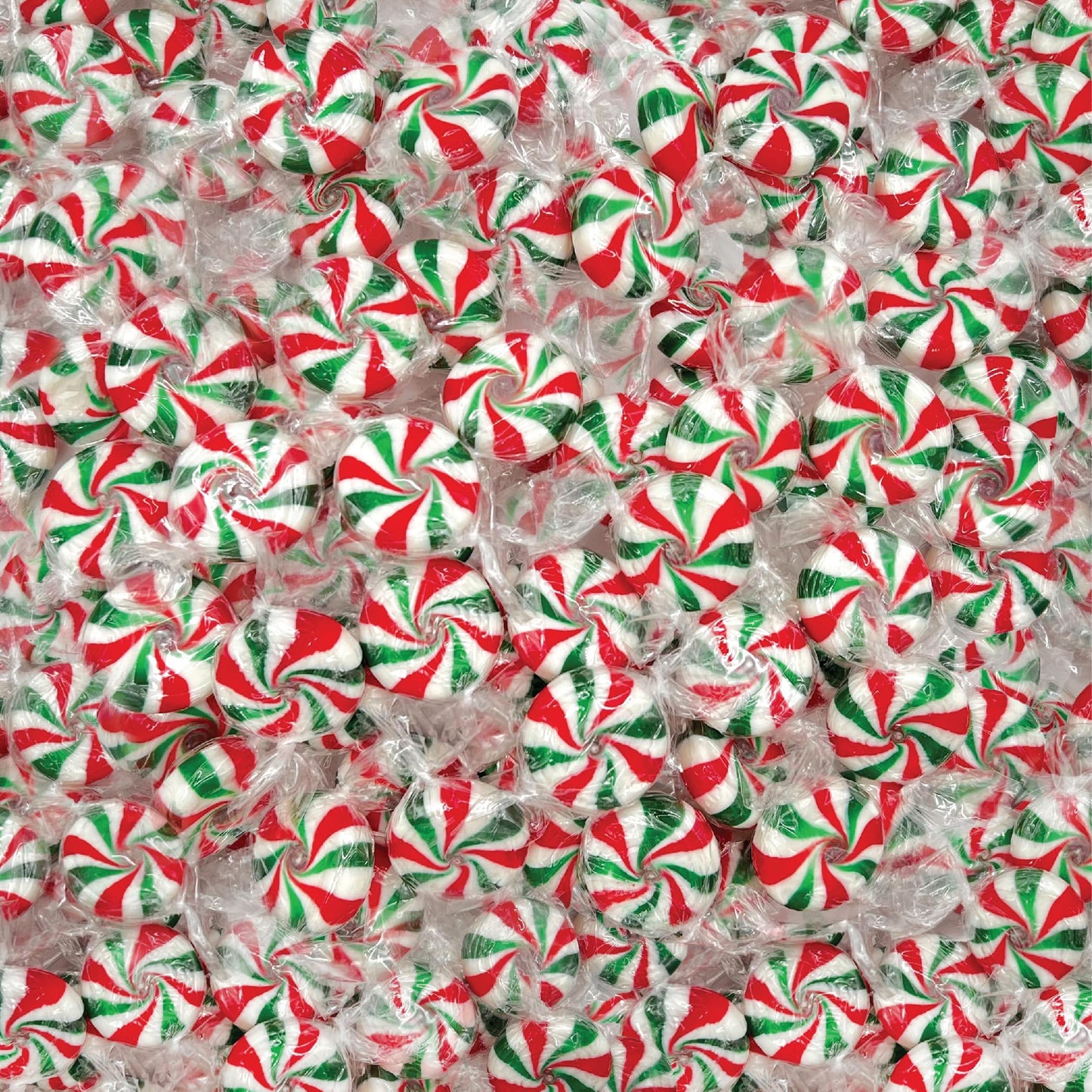 Starlight Mints - 2 Pound Pack (About 150 Count) - Peppermint Candy - Pinwheel Bulk Mints Individually Wrapped - Mint Candy for 