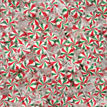 Starlight Mints - 2 Pound Pack (About 150 Count) - Peppermint Candy - Pinwheel Bulk Mints Individually Wrapped - Mint Candy for 