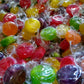 Assorted Flavored Fruit Buttons - 4 lbs of Individually Wrapped Assorted Fresh Sweet Strawberry Orange Grape Raspberry Lemon Sou