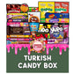 Foreign Candy Gift Box - 20pcs Exotic Sweets & Snacks - Turkish Candy Box - International Treat Box Variety Pack - Foreign Count