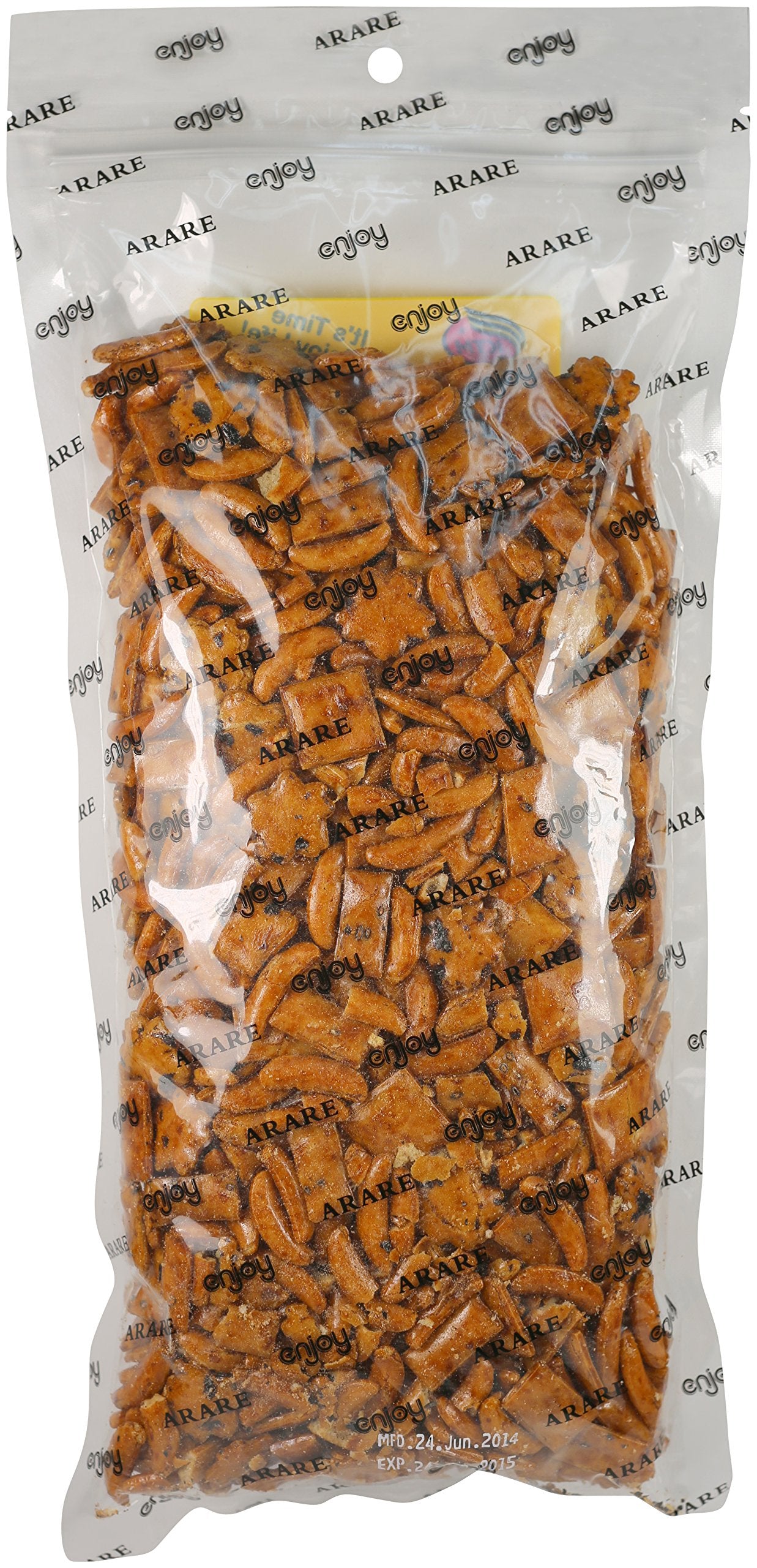Premium Mixed Arare In Resealable Bag, Large 42 Oz Total Weight (3 Pack)