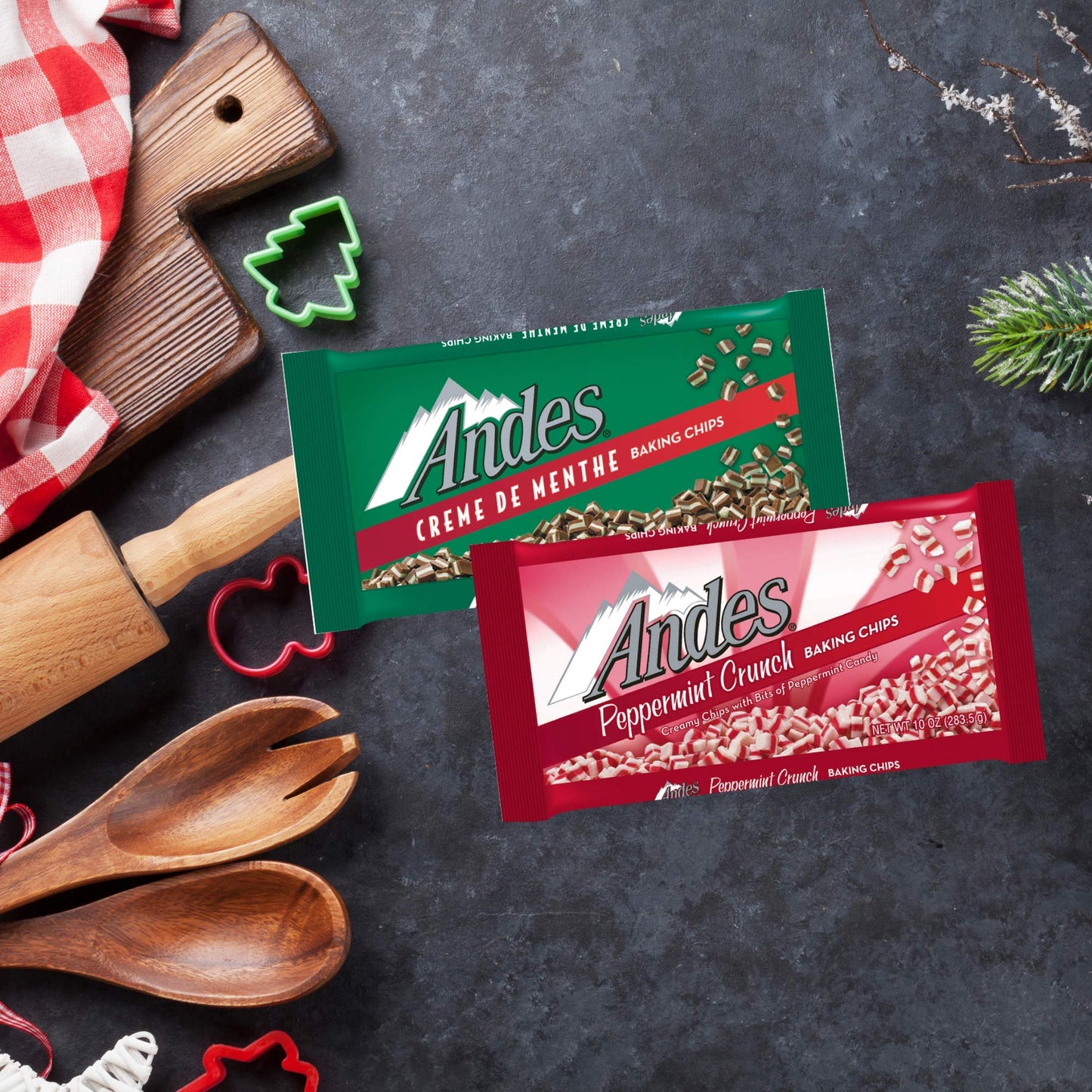 Andes Creme De Menthe Baking Chips Andes Peppermint Crunch Baking Chips