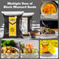 Rani Black Mustard Seeds Whole Spice (Kali Rai) 80Oz (5Lbs) 2.27Kg Bulk ~ All Natural | Gluten Friendly | Non-Gmo | Vegan | Indi