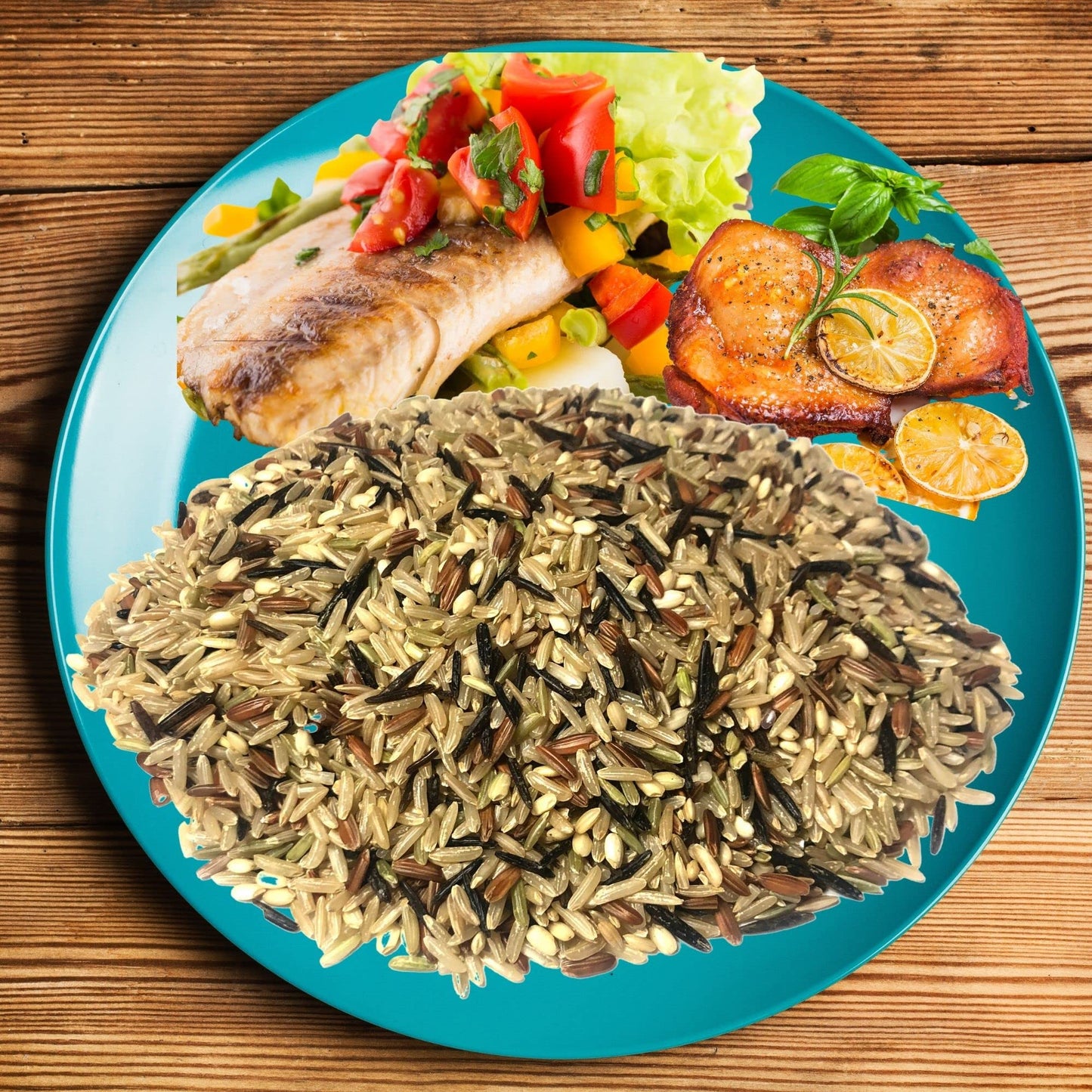 Goose Valley Brown & Wild Rice Fusion, 5 Lb, 2.27 Kg (Pack Of 1)