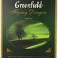 Greenfield Flying Dragon Green Tea Collection Finely Selected Speciality Tea 100 Double Chamber Teabags With Tags In Foil Sachets
