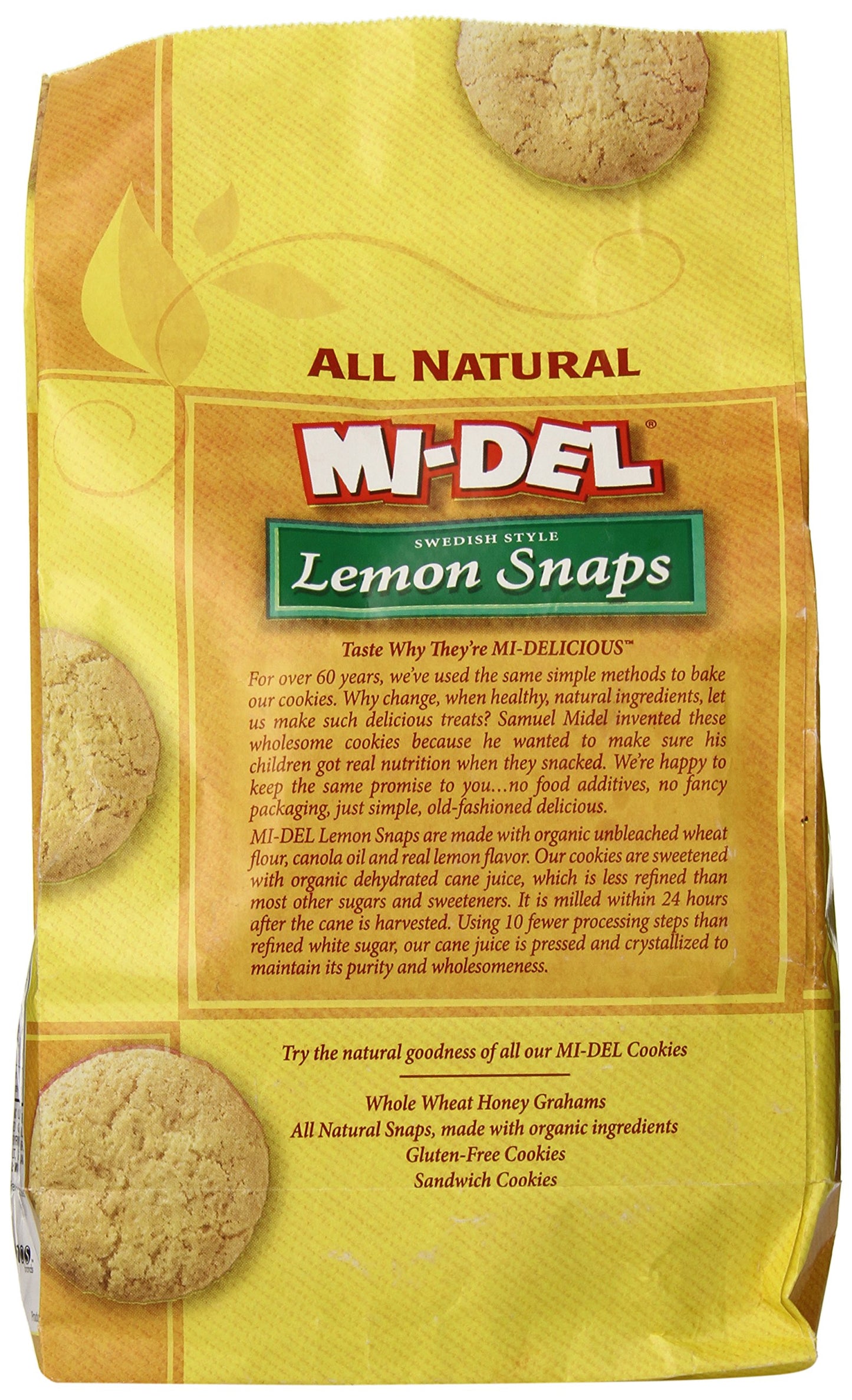 Midel Cookie Snap Lemon