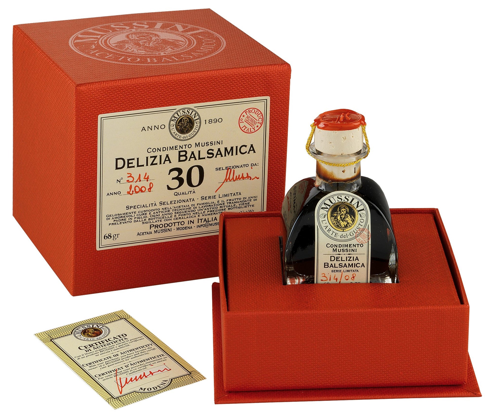 Mussini Aged Balsamic Collection, Delizia (30 Year) 1.69 fl oz