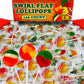 ZompoZ Bulk Lollipops, Assorted Flavors, Individually Wrapped, 3 Lbs, Classic Round Candy Pops for Kids, Easter Piñata Treats