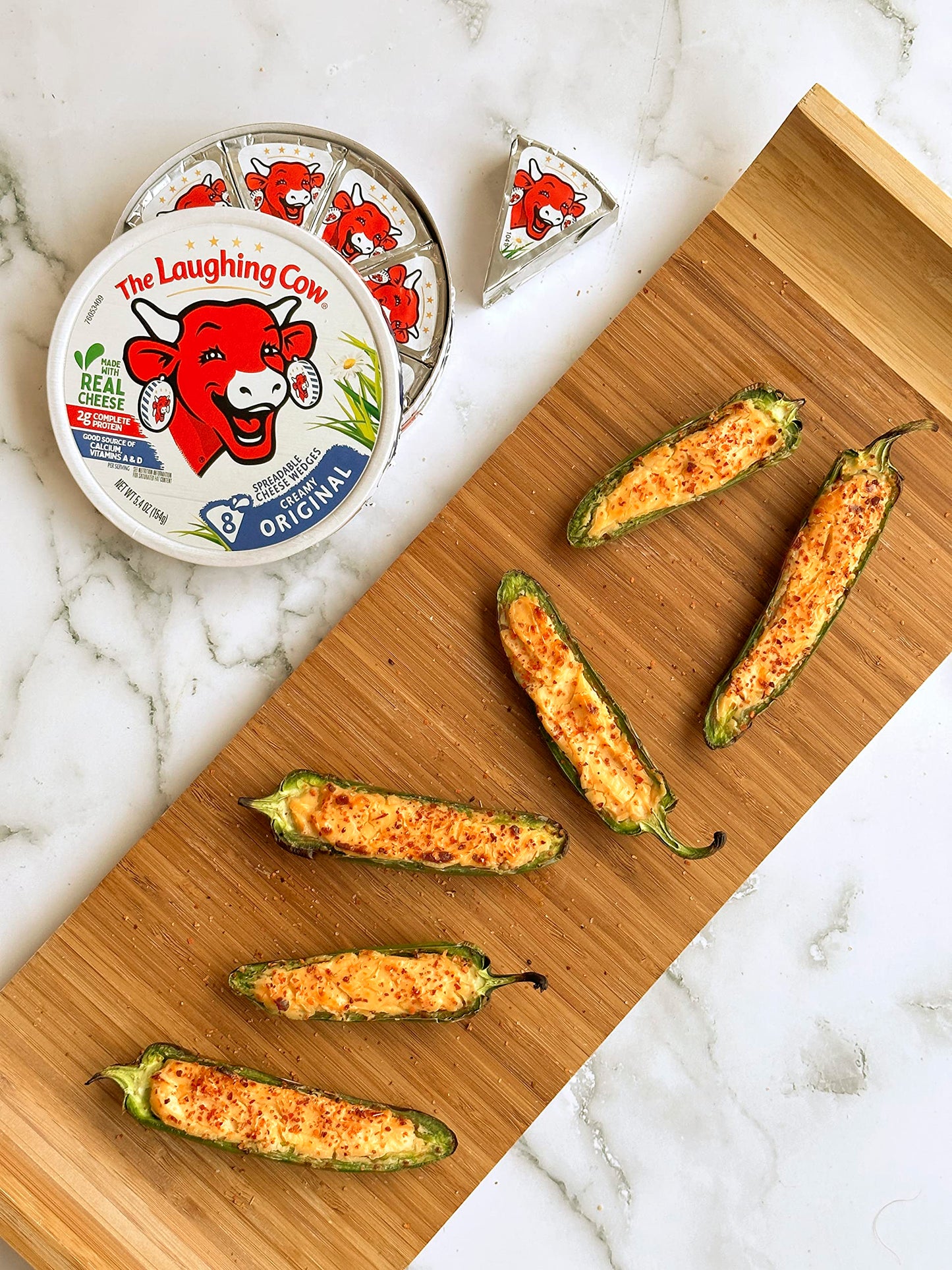 LAUGHING COW Original Spreadable Wedges, 5.4 OZ
