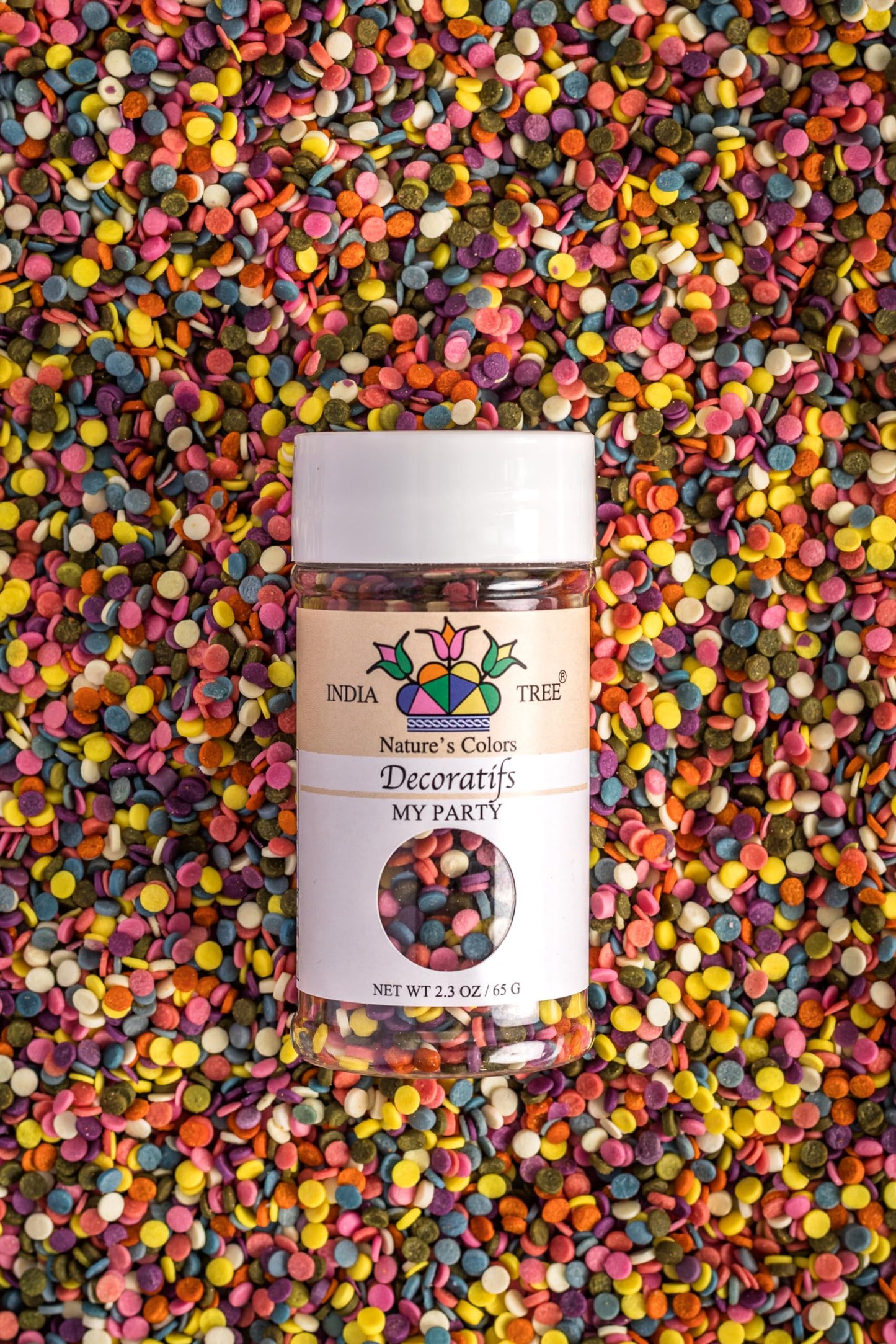 India Tree Nature'S Colors My Party, 2.3 Oz
