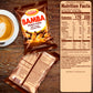 Osem Bamba Hazelnut Cream Peanut Butter Snacks, All Natural, 2.1oz Bag (Pack of 6)