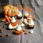 24 Pcs Little Pumpkin Cupcake Toppers Glitter Baby Shower Fall Theme Cupcake Picks Pumpkin Cupcake Decorations For Thanksgiving