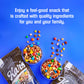 Kars Nuts Caramel N Chocolate with M&MS Candies Trail Mix, 2 oz - Grab & Go Bags (Pack of 36), Gluten-Free Trail Mix Snack