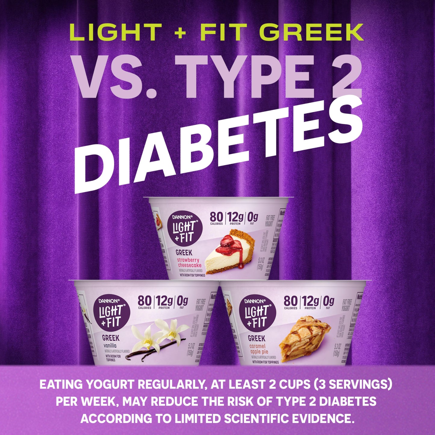 Dannon Light + Fit Greek Toasted Coconut Vanilla Fat Free Yogurt, Creamy and Delicious Gluten Free Yogurt, 4 Ct, 5.3 OZ Yogurt C