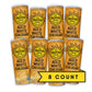 The Good Crisp Company, Aged White Cheddar, Gluten Free Potato Chips (5.6 Ounce Canisters, Pack Of 8), Non-Gmo, Allergen Friendly, Potato Chip Snack Pack, Gluten Free Snacks