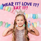 Funtasty Candy Necklaces - 21 Ounce Bag (28 Count) - Party Favors - Fruit Flavors - Individually Wrapped - Stretchable