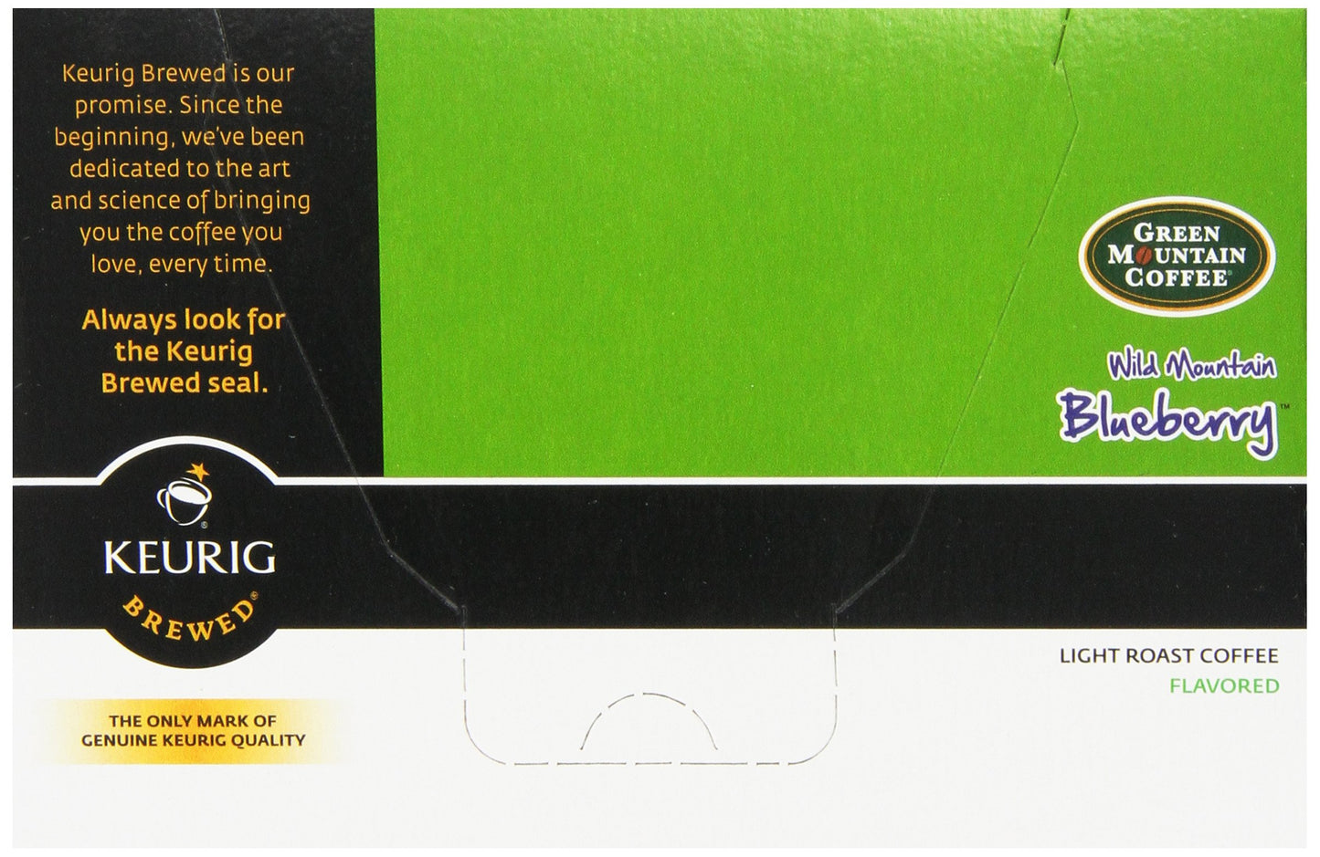 Green Mountain Coffee K-Cup, Wild Mountain Blueberry, 12-Count