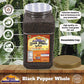 Rani Black Pepper Whole Peppercorns, Premium MG-1 Grade, 80oz (5lbs) Bulk PET Jar, Non-GMO, Kosher, Gluten Friendly, Product of Vietnam