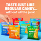 Shameless Snacks Candy Carnival - Healthy Low Sugar Snacks With Pineapple, Mango, Orange, Strawberry & Cola Gummies - Vegan, Glu