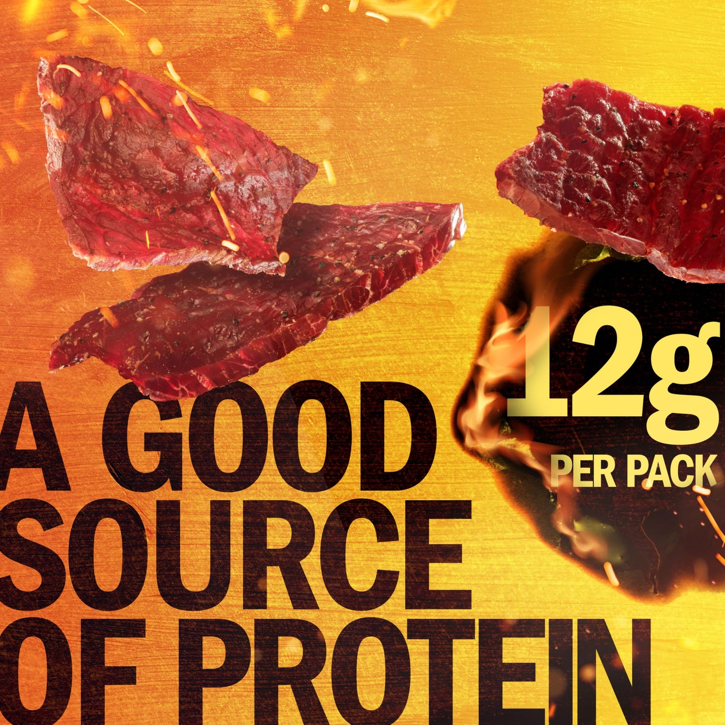 Jack Links Meat Snacks Beef Jerky, Sweet and Hot, 1.25 Ounce (Pack of 10)