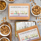 Nut Gift Basket In Unique Tin Box, Great Gift For Men, Women, Families, Spicy World Peanut Flavors From Africa, Caribbean, Thail