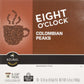 Eight O'Clock Colombian Peaks Medium Roast Coffee K-Cup Packs - 18 Ct
