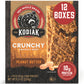 Kodiak Cakes Protein Crunchy Granola Bars, Peanut Butter, Pack of 12 Boxes