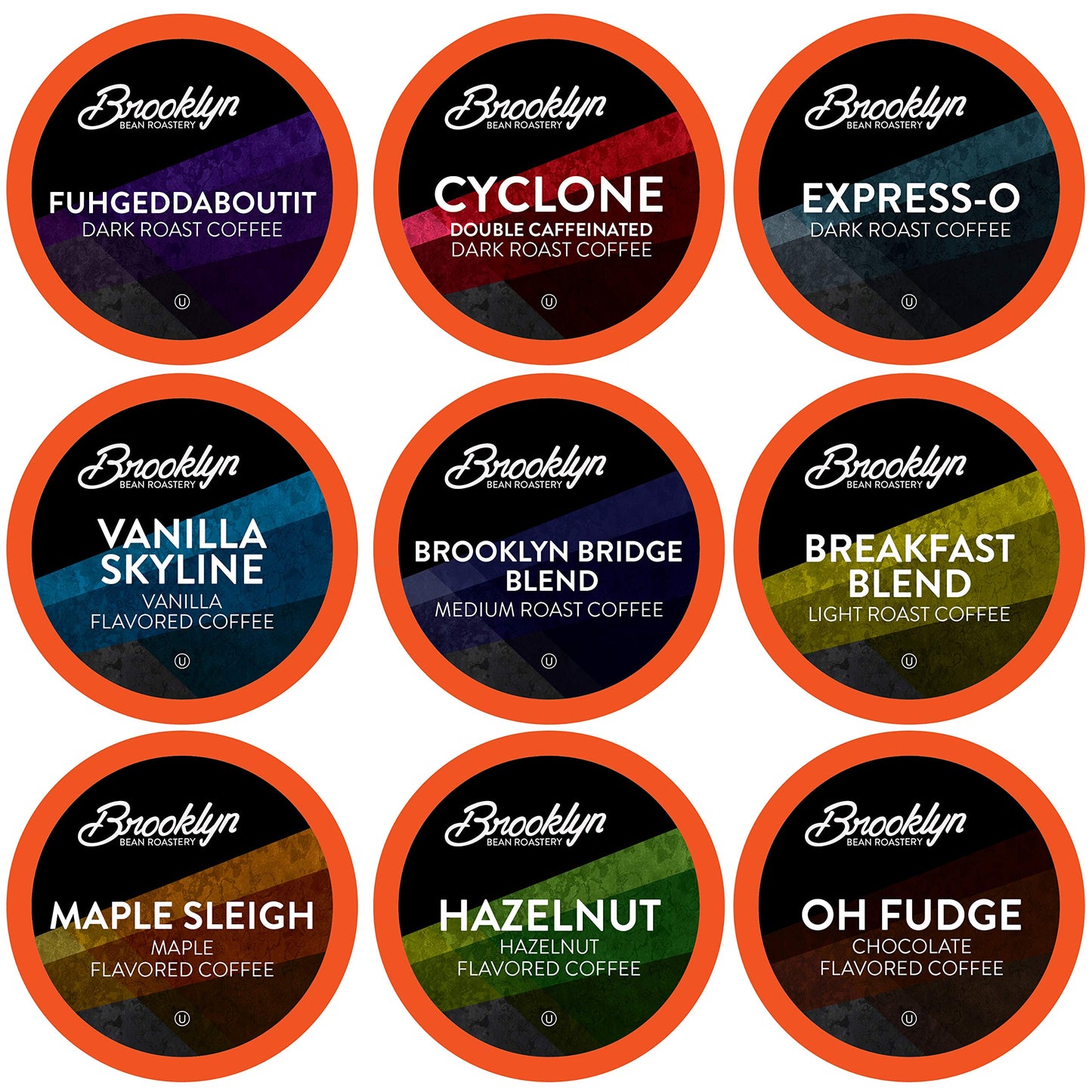 Brooklyn Beans Coffee Pods  Assorted Gourmet Variety Pack - Compatible with Keurig 2.0 K Cup malt-inspired  40 Count  A Mix of Gourmet Flavors