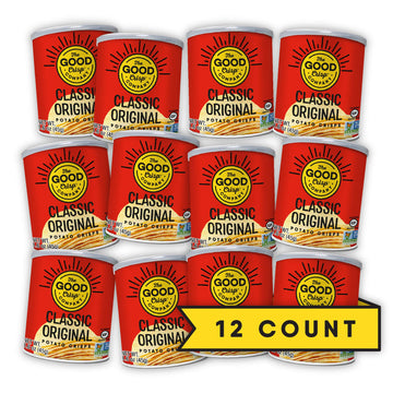 The Good Crisp Company, Good Crisps Minis (Original, 1.6 Ounce, Pack Of 12) Non-Gmo, Allergen Friendly, Potato Chip Snack Pack, 