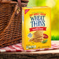 Wheat Thins Sundried Tomato & Basil Snacks, Whole Grain Wheat Crackers, Bulk Snack Crackers, 6-8.5 oz boxes