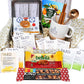 Zelica Tea Lovers Gift Basket with Tazo Tea Bags, Mug, Cookies, Honey, Cinnamon - 1 Count