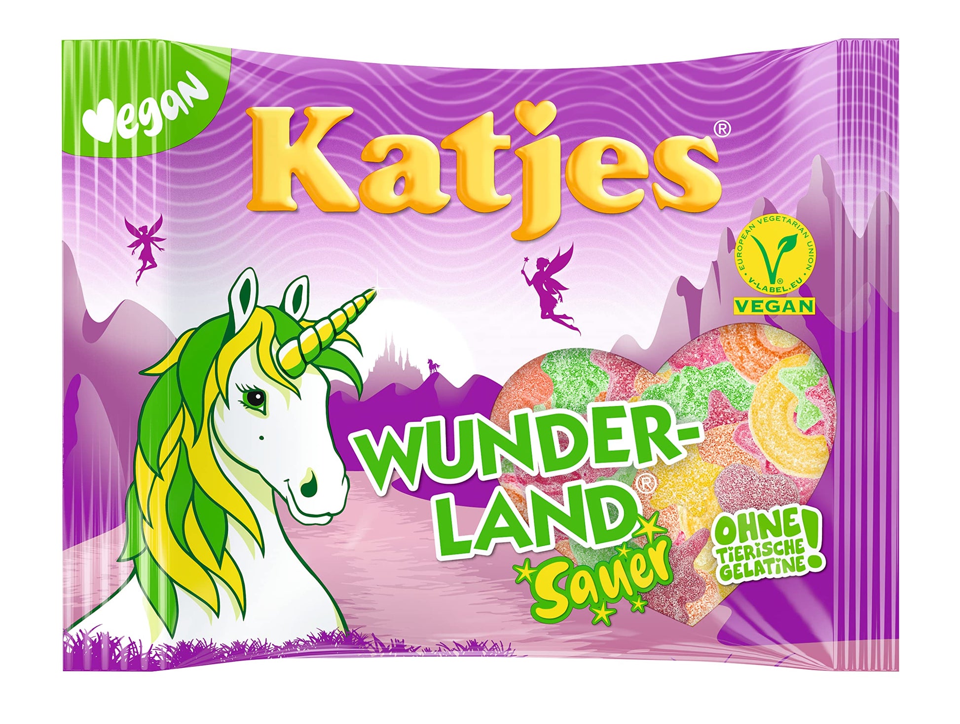 Katjes Wunderland Sauer Candy 200G (Wonderland Sour)