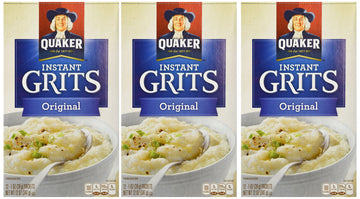 Quaker, Instant Grits, Original, 10 Count, 9.8oz Box (Pack of 3)