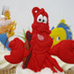 Little Mermaid Birthday Cake Cupcake Topper Set Featuring Characters From Little Mermaid And Themed Decorative Accessories