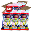 Lieber'S Cotton Candy | 48 Pack Of Light & Fluffy Vintage Candy | Blue & Red Carnival Birthday Party Favors Treats Supplies For