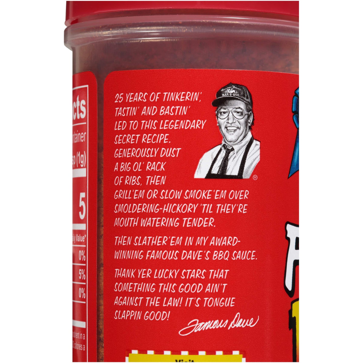 Famous Dave's - 2 pck, Rib Rub Seasoning (11 oz.)