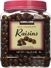 Kirkland Signature Milk Chocolate, Raisins, 54 Ounce X 2 (Pack Of 2)