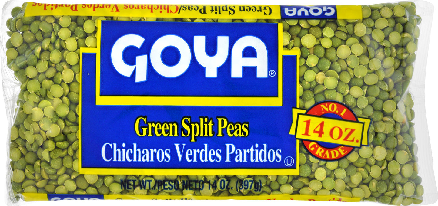 Goya Foods Goya Green Split Peas 14 Oz