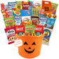 Halloween Snacks Gift Basket With Candy, Cookies, Bars & Snacks (38 Count) - Fun Halloween Care Package For College Students, Teens & Mature-Themeds, Trick Or Treat Sampler For Parties & Sharing