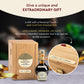 Giusti Aged Balsamic Vinegar of Modena DOP, 25 Years, 3.4 fl oz, Black, Includes Wooden Box & Personalized Plate