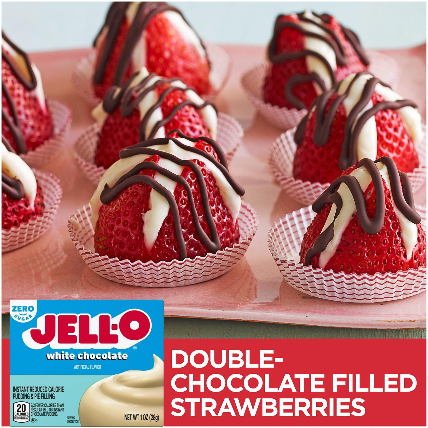 Jell-O Instant White Chocolate Sugar-Free Fat Free Pudding & Pie Filling Mix (1Oz Boxes, Pack Of 6)