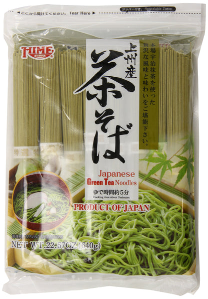 Hime Japanese Cha Soba Noodles, 22.57 Ounce